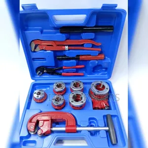 Die Stock Ratchet Set na Pipe Wrench & Cutter