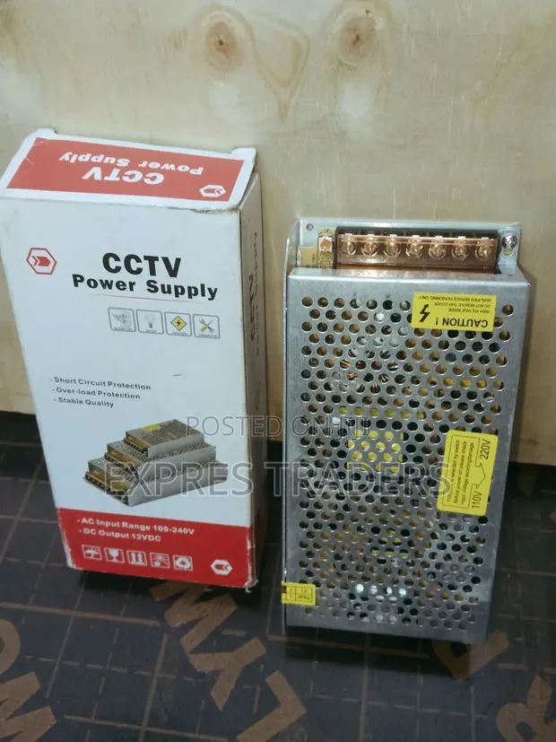 120W DC 12V CCTV Power Supply - 1