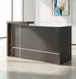 1600mm Modern Office Reception Desk - 1