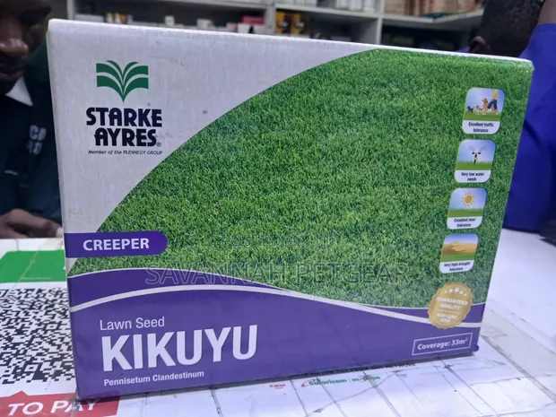 Mbegu za Majani ya Kikuyu Starke Ayres Sanduku la 500g - 1