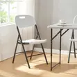 Kiti cha Kisasa cha Nje Kinachokunjwa - Nyeupe - 2