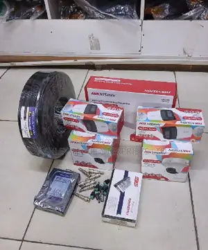 Hikvision 4CH Full HD CCTV Kit na Sauti ya Njia Mbili