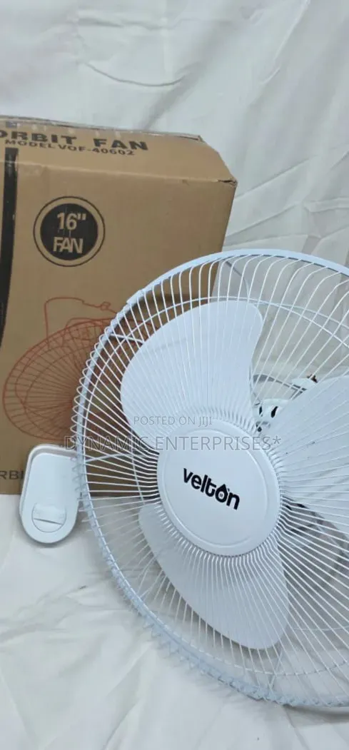 Velton Wall Fan with Remote (2pcs/Carton) - 1