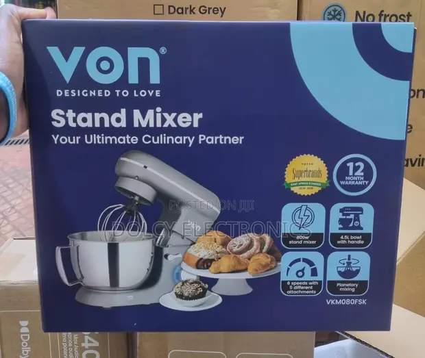 Von Stand Mixer 800W 4.5L - 1