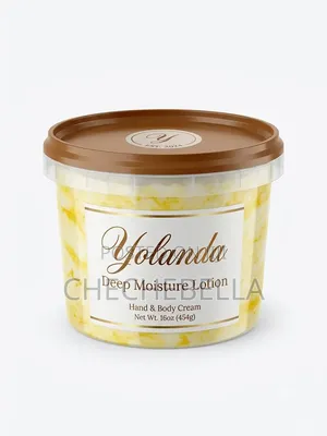 Yolanda Natural Cream Lotion ya Mwili