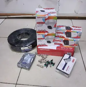 Mfumo wa CCTV wa Hikvision 4CH wenye Video ya HD na Sauti ya Njia Mbili