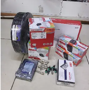 Hikvision 4CH Full HD CCTV Camera Kit with Two-Way Talk