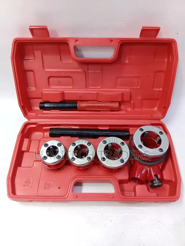 Die Stock Ratchet Set 1/2, 3/8, 3/4, 1 1/4 Inch - 1