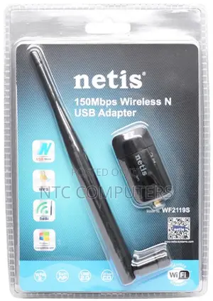 Netis WF2119C 150Mbps Wi-Fi Adapter yenye Antena ya Nje
