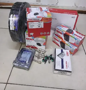 Hikvision 4 Camera HD CCTV Kit na Sauti ya Njia Mbili
