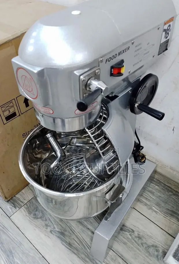 Dough Mixer Mpya ya Lita 20 - 1