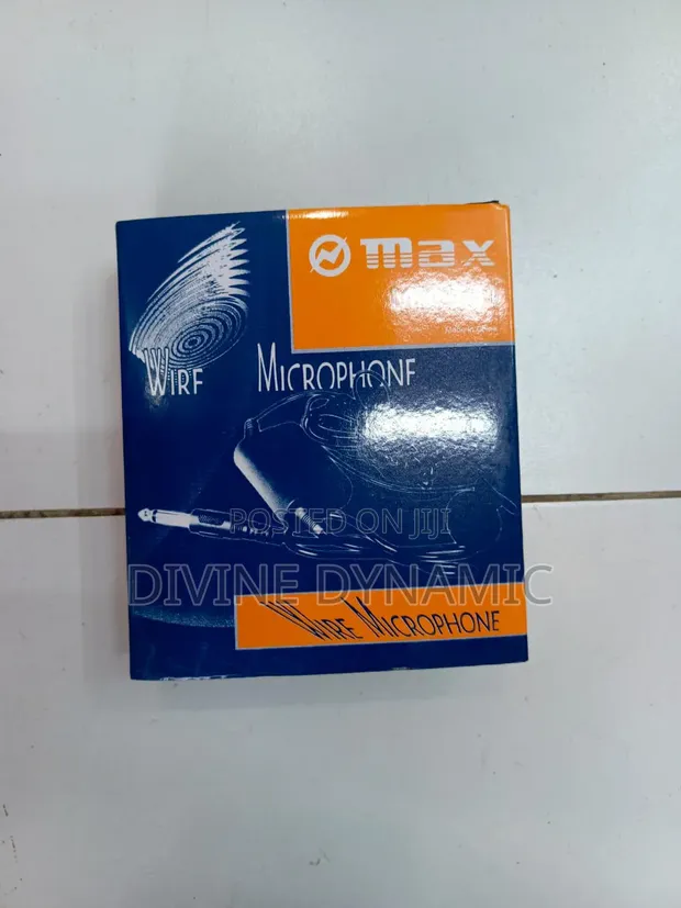 Brand New Max MM-701 Coded Microphone - 1
