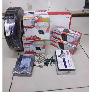 Hikvision 4CH Advanced HD Surveillance Kit Pamoja na Sauti