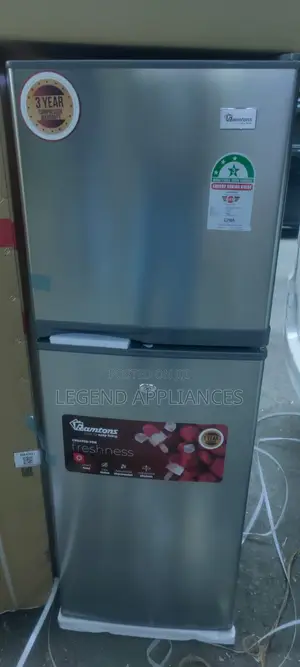 Ramtons 138L Double Door Fridge 3-Star Energy Saving