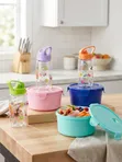 2pcs Cartoon Themed Kids Lunch Box Set with Bottle - 1