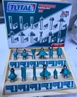 Total 12pcs 8mm Router Bit Set - 1