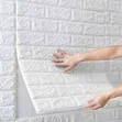 3D Brick Texture Foam Wall Panels | Peel & Stick | 50x55cm - 4