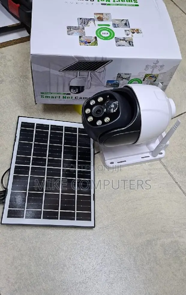 Outdoor 4G Solar PTZ Security Camera - 1