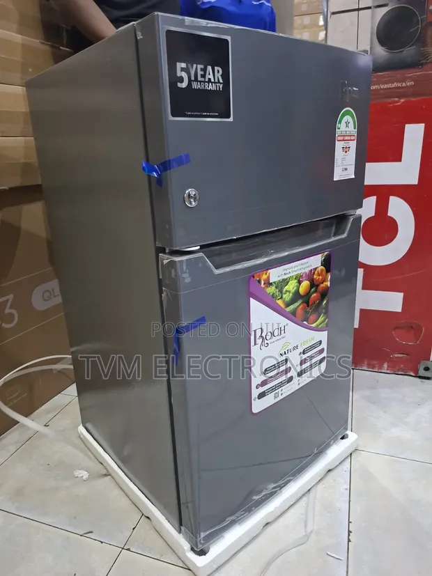 Roch 95L Mlango Mbili Mini Fridge RFR-115DT-1 - 1