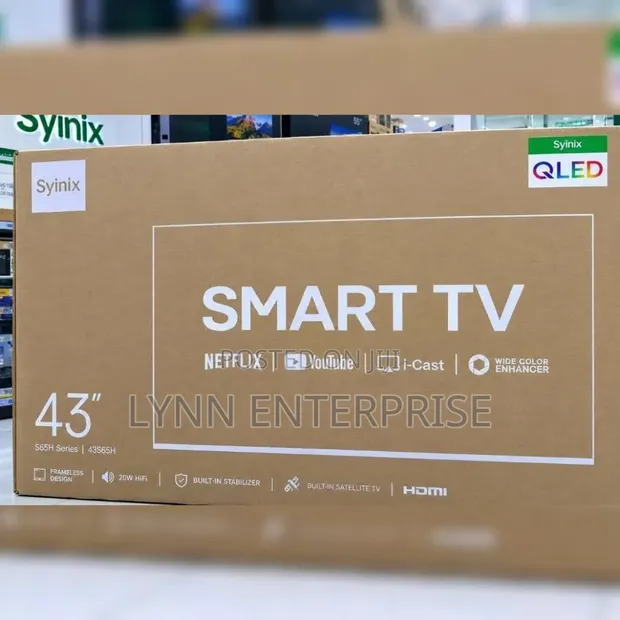Synix 43" QLED Smart TV S65H - 1