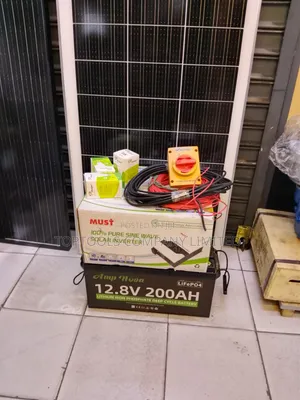 Must 2kW Lithium 200Ah 12V Battery Package Kit