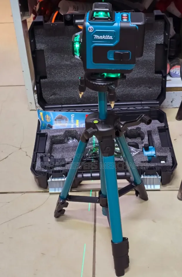 16-Line Self-Leveling Laser Level with Stand - 1
