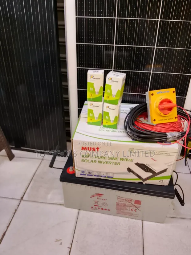 Must 1.5kva Solar System Kit na 200ah Battery - 1