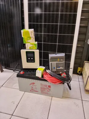 1kW Solar Backup Package Kit na Betri ya 200Ah