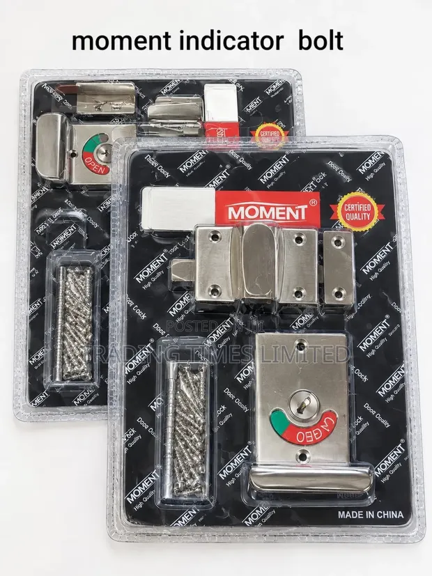 Moment Indicator Bolt / Lock - Mpya Kabisa - 1