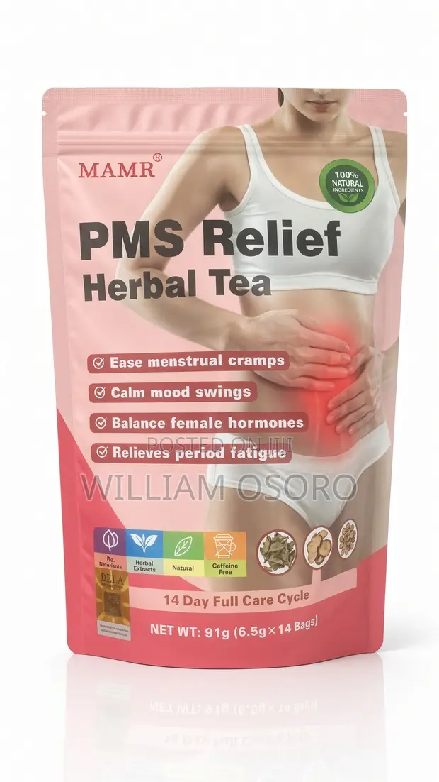 MAMR PMS Relief Herbal Tea - 14 Bags - 1