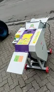 600kg/Hr High Speed Chaff Cutter with 7.5hp Gasoline Engine - 2