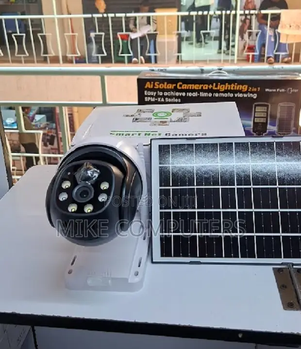 V380 Solar PTZ 4G Outdoor Security Camera - 1