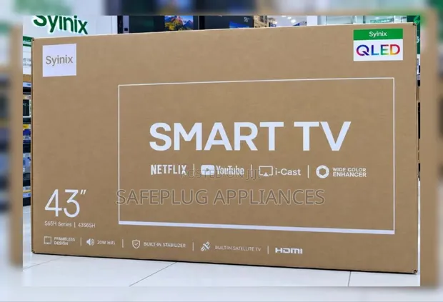 Syinix S65H 43 Inch QLED Smart TV - 1