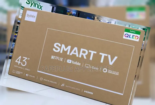 43" Syinix QLED Smart TV S65H - 1