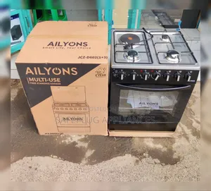 Ailyons 60x60 D602 3+1 Gas Electric Standing Cooker