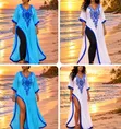 Beach Long Chiffon Top Dress - 1