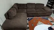 Rich Chocolate Brown Corner Sofa Set - 2
