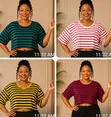 Yellow Crop Top - Mpya Kabisa - 1