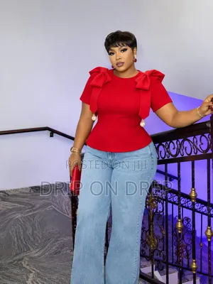 Casual All-Weather Top - Red