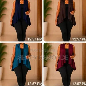 Elegant Waterfall Tops - Mpya Kabisa