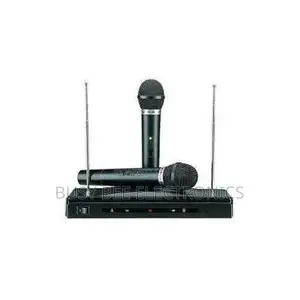 Max Dual Wireless Microphone System with Receiver
