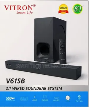 Vitron V61sb 2.1 Soundbar 12000W PMPO