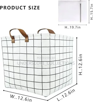 32x33x35cm Foldable Storage Basket (3 Colours)