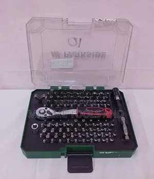 Parkside 81-Piece Ratchet Bit Set Mpya Kabisa