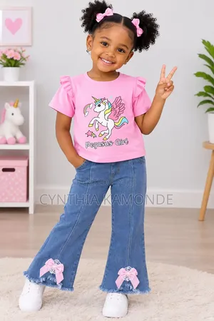 Brand New 2-Piece Tracksuit Set - Girls
