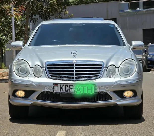 Mercedes-Benz E300 2008 Silver - 1