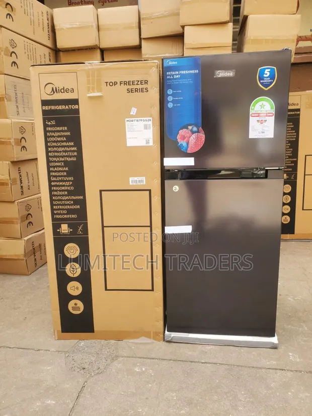 Midea 128L Double Door Refrigerator - 1