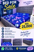 Kitanda cha Upholstered cha Grey 5x6 - 2