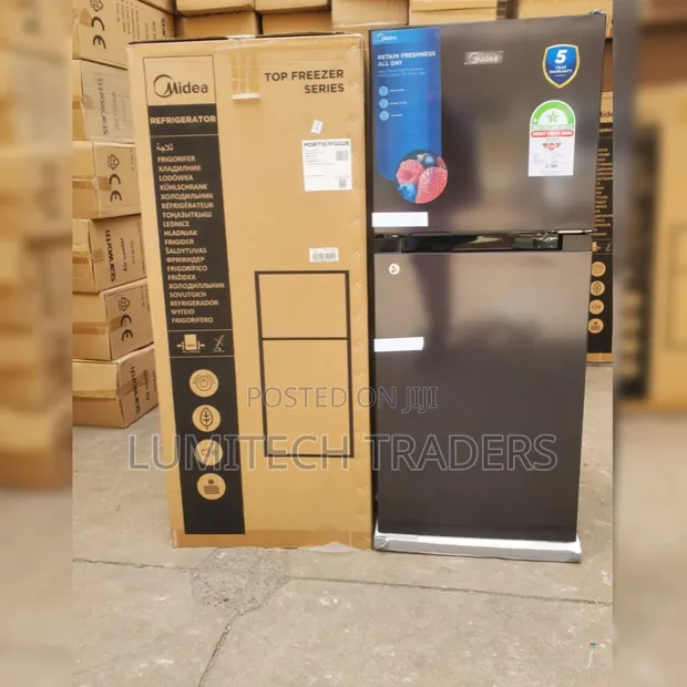Midea 187 Litres Double Door Refrigerator - 1