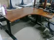 Boss Office Products L-Shaped Electric Standing Desk 1.4m - 1